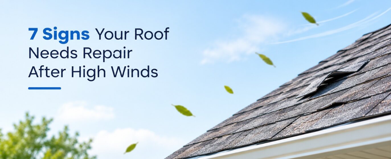 7 Signs Your Roof Needs Repair After High Winds 7 Signs Your Roof Needs Repair After High Winds